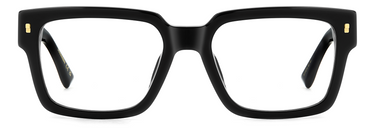 Men Premium Dsquared2 Eyeglasses: D2 0167/G - Black - SpecSMART Eye Clinic (Front View)